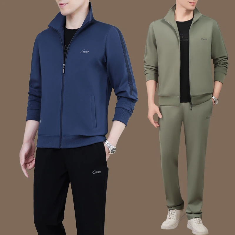 Loose Casual Sportswear Set for Middle-Aged Men Spring Autumn Tee-Piece Suit Dad Sle Comfortable Breathable Cotton Blend
Loose Casual Sportswear Set for Middle-Aged Men Spring Autumn Tee-Piece Suit Dad Sle Comfortable Breathable Cotton Blend