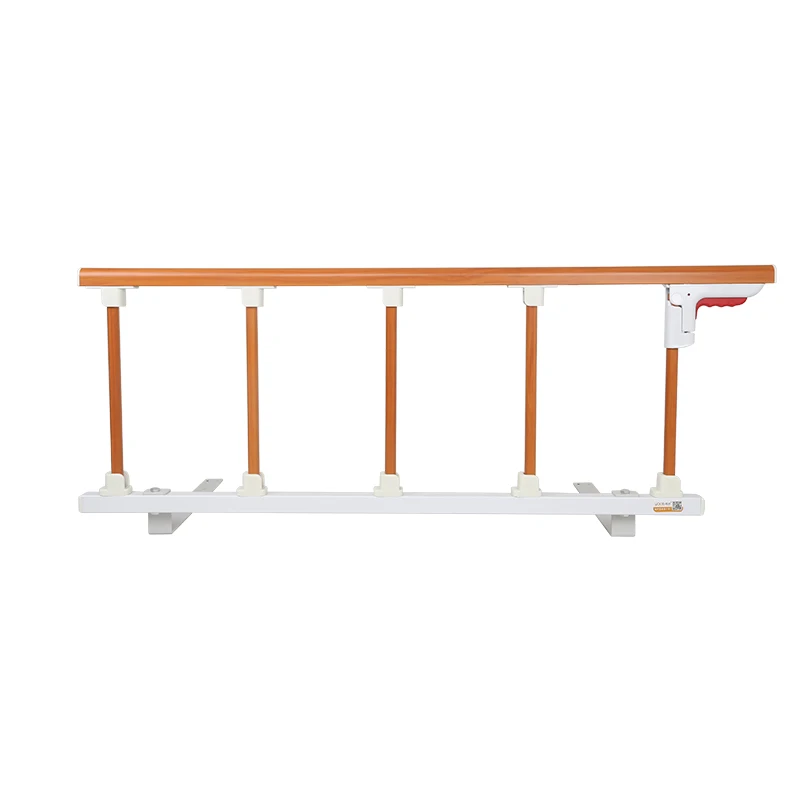 5-Section Aluminum Alloy Bed Rail Faux Wood Finish Bedside Safety Guardrail Foldable Bed Support Bar
5-Section Aluminum Alloy Bed Rail Faux Wood Finish Bedside Safety Guardrail Foldable Bed Support Bar