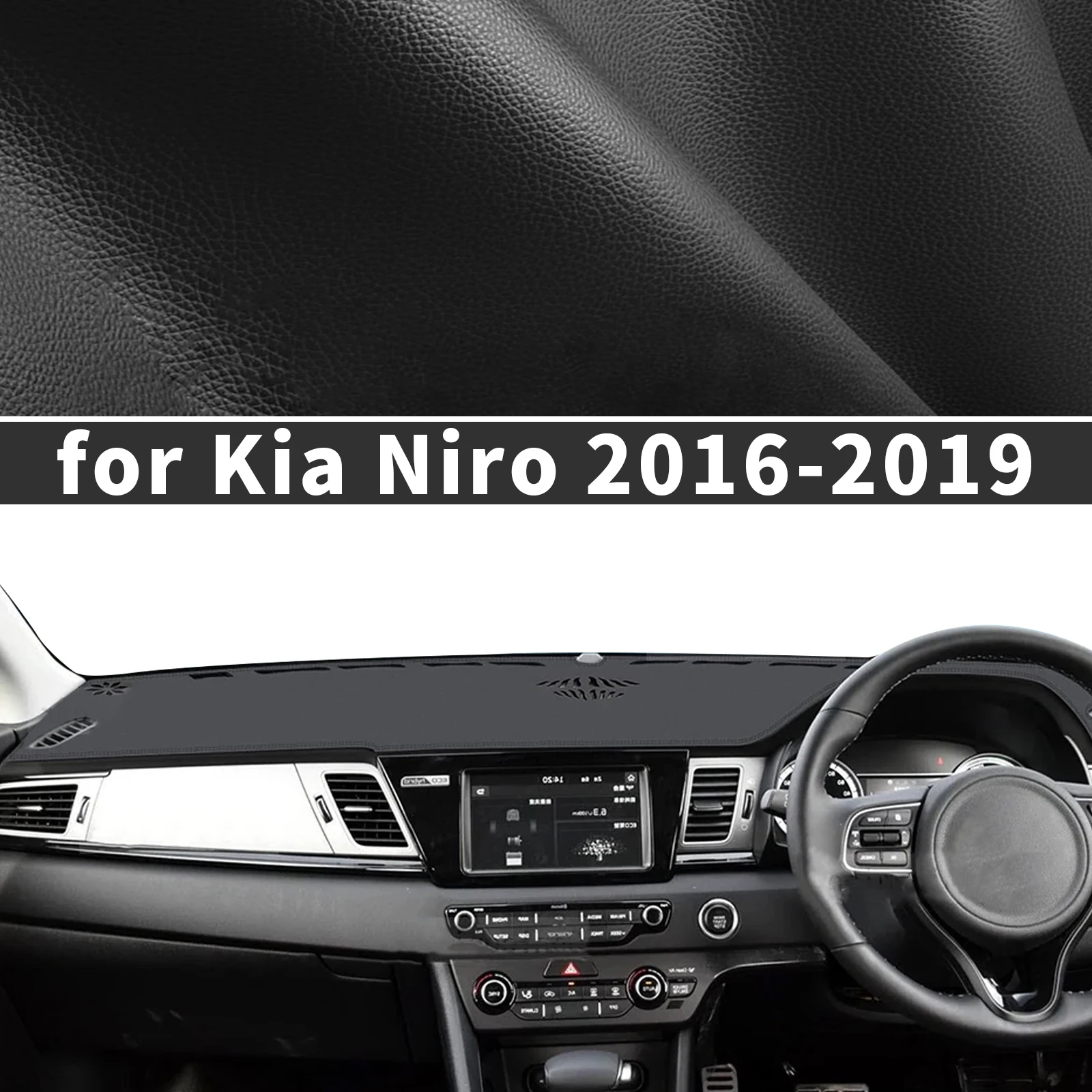 for Kia Niro e-Niro 2019-2016 Custom fit Dashboard Cover Sun Shade Dash Mat Anti‑Glare Anti‑Reflection Carpet Dash Pad Dashmat
for Kia Niro e-Niro 2019-2016 Custom fit Dashboard Cover Sun Shade Dash Mat Anti‑Glare Anti‑Reflection Carpet Dash Pad Dashmat