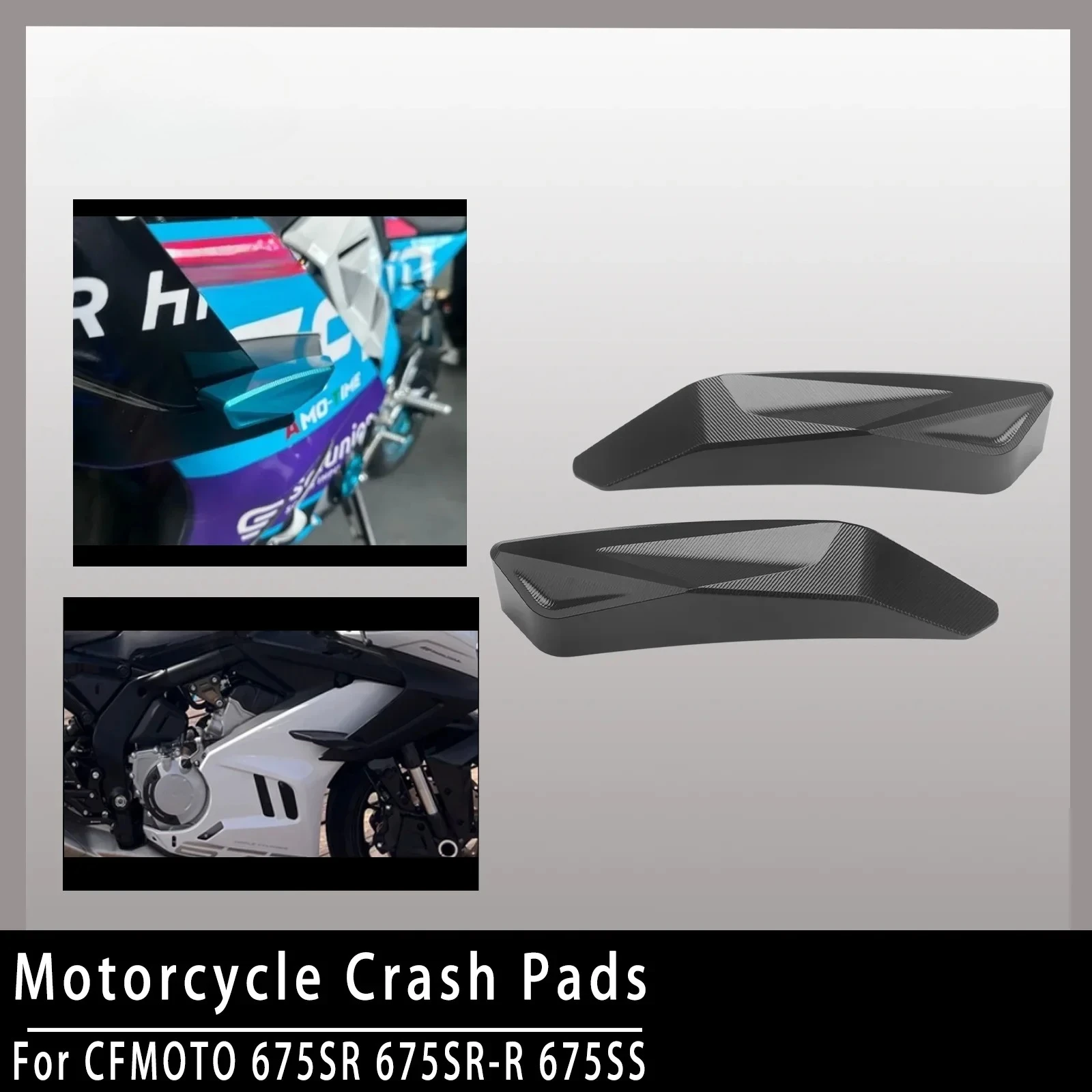 Bloques anticaída para motocicleta CFMOTO 675SR 675SR-R, bloques anticaída autoadhesivos de aleación de aluminio, protectores de
Bloques anticaída para motocicleta CFMOTO 675SR 675SR-R, bloques anticaída autoadhesivos de aleación de aluminio, protectores de