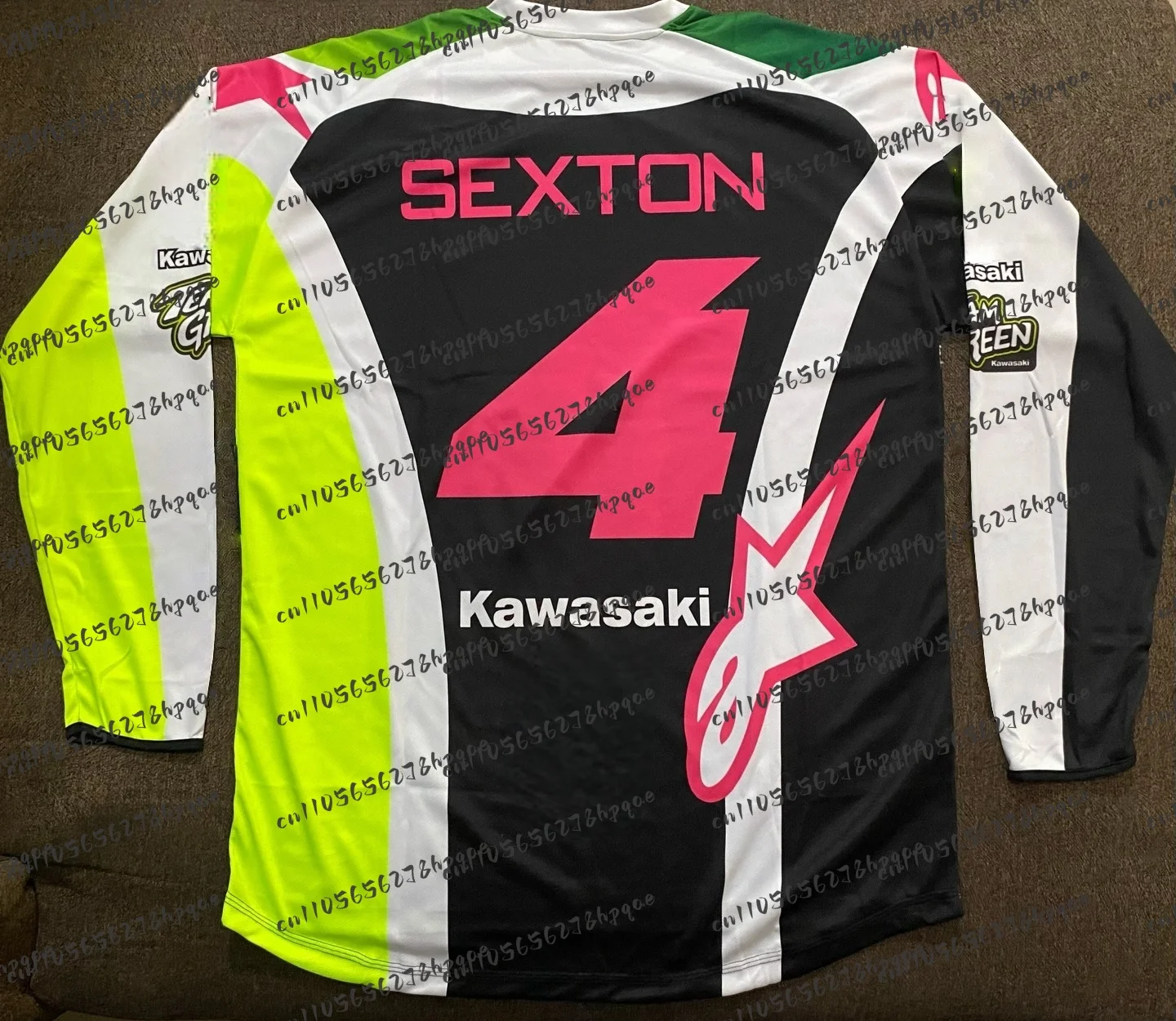 # 4 Chase Sexton 2026 Новый гоночный трикотаж Kawasaki Team MXGP с длинными рукавами молодежная детская рубашка для мотокросса большого размера мужской велосипедный костюм
# 4 Chase Sexton 2026 Новый гоночный трикотаж Kawasaki Team MXGP с длинными рукавами молодежная детская рубашка для мотокросса большого размера мужской велосипедный костюм