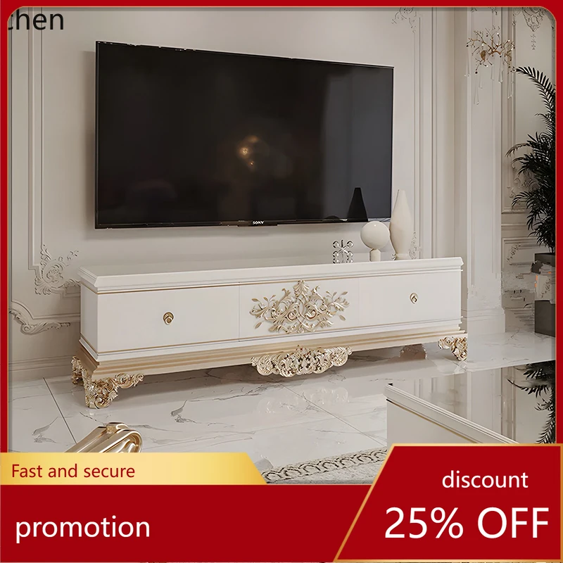 HT solid wood carving flower TV cabinet coffee table combination living room size apartment high-end villa
HT solid wood carving flower TV cabinet coffee table combination living room size apartment high-end villa