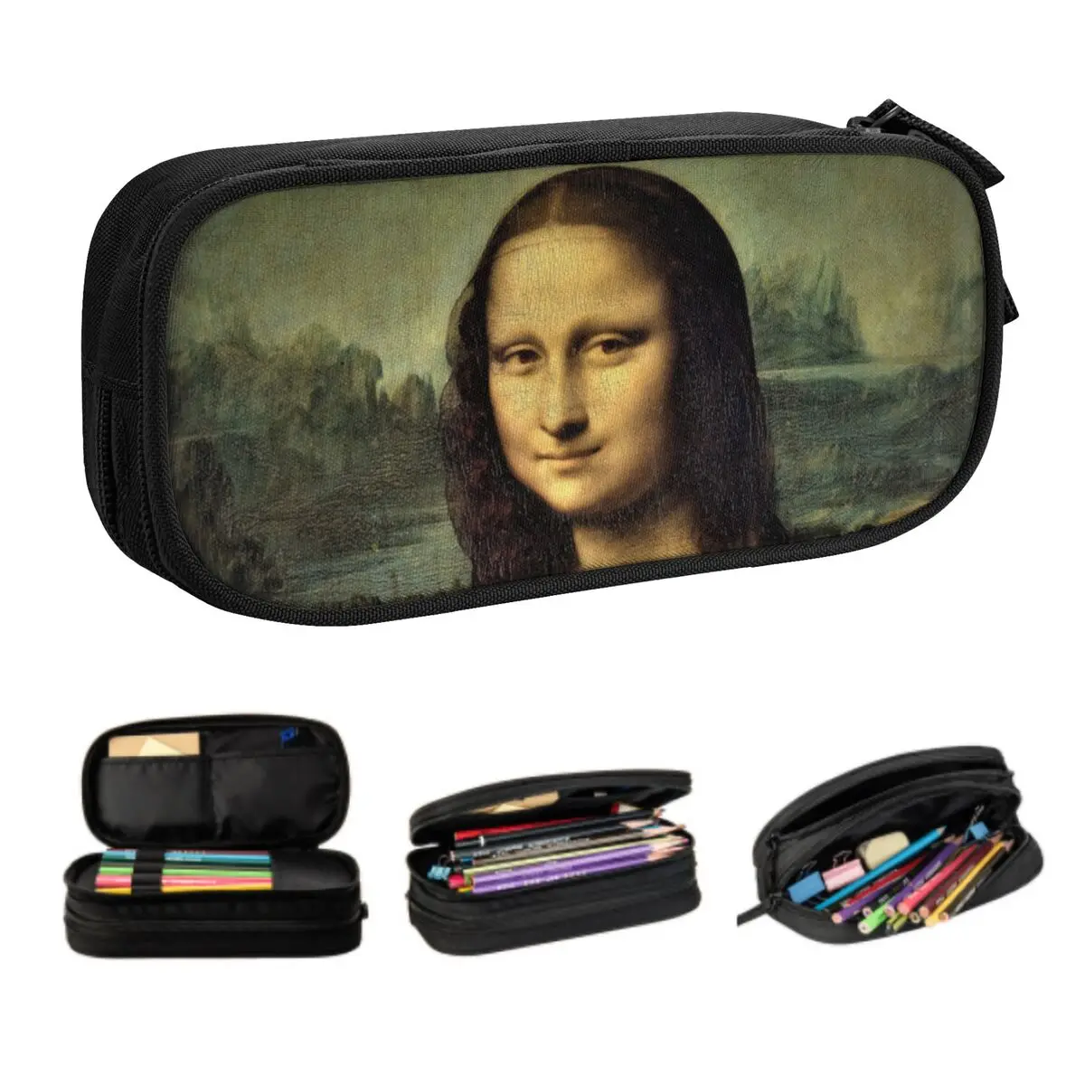 Классические пеналы Mona Lisa от Leonardo Da Vinci для девочек и мальчиков, большая вместительная живопись, художественная ручка, сумка, коробка, канцелярские принадлежности
Классические пеналы Mona Lisa от Leonardo Da Vinci для девочек и мальчиков, большая вместительная живопись, художественная ручка, сумка, коробка, канцелярские принадлежности