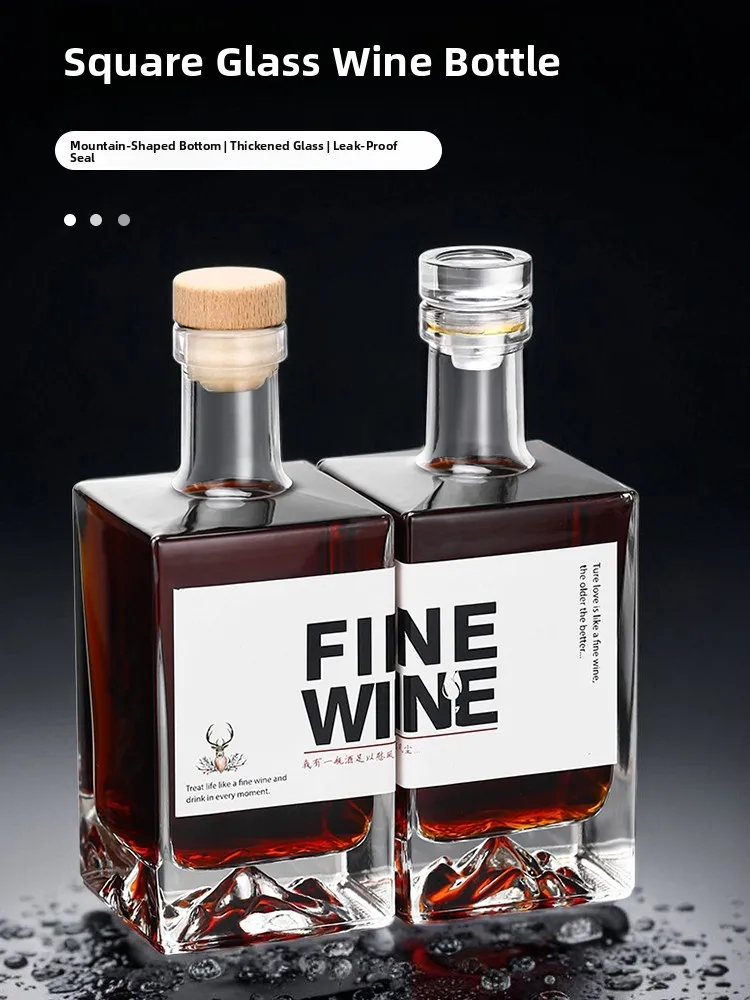 Стеклянная квадратная бутылка для вина Emp Wine для хранения белого, красного вина, ликёра, фруктового вина, контейнер
Стеклянная квадратная бутылка для вина Emp Wine для хранения белого, красного вина, ликёра, фруктового вина, контейнер