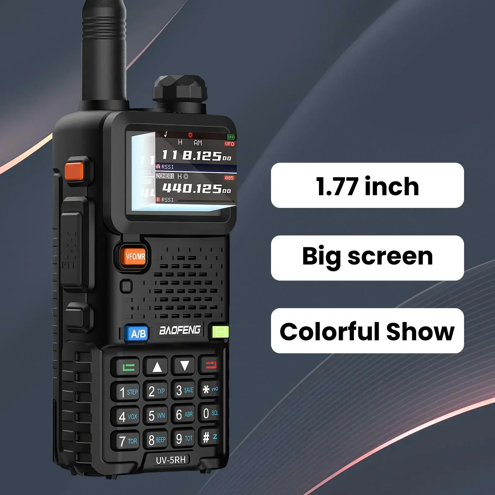 Long Range Walkie Talkies, Multifunctional Use, USB-C Charging, 999 Channels, Colorful LCD Display, Upgrad Of UV-5R,NOAA Scan
Long Range Walkie Talkies, Multifunctional Use, USB-C Charging, 999 Channels, Colorful LCD Display, Upgrad Of UV-5R,NOAA Scan
