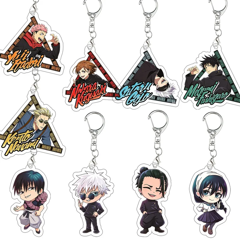 Jujutsu Kaisen Acrylic Keychain Kugisaki Nobara Fushiguro Megumi Pendant Decoration Accessories Girl First Choice Birthday Gift
Jujutsu Kaisen Acrylic Keychain Kugisaki Nobara Fushiguro Megumi Pendant Decoration Accessories Girl First Choice Birthday Gift
