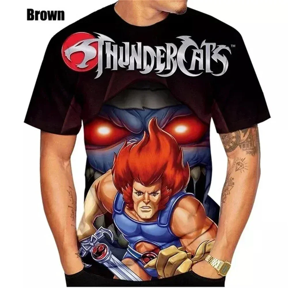 3D Printed THUNDERCATS Quick Dry Breathable Sport Men's Nostalgic Trend Round Neck Thundercats Animated Theme T-shirt
3D Printed THUNDERCATS Quick Dry Breathable Sport Men's Nostalgic Trend Round Neck Thundercats Animated Theme T-shirt