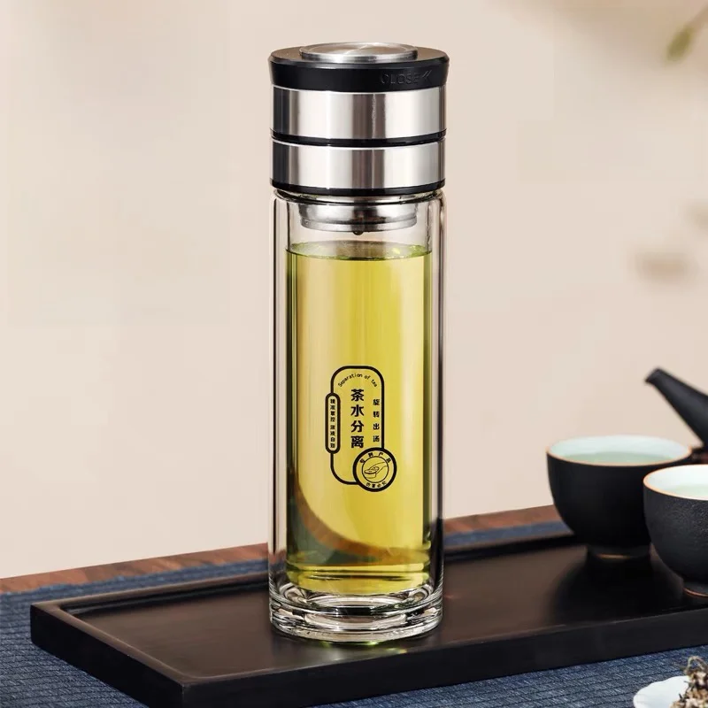 Huiya Mechanical Cover Rotating Tea Water Separation Glass Cup Single Double Layer Portable Tea Brewing Cup for Men Chinese S...
Huiya Mechanical Cover Rotating Tea Water Separation Glass Cup Single Double Layer Portable Tea Brewing Cup for Men Chinese S...
