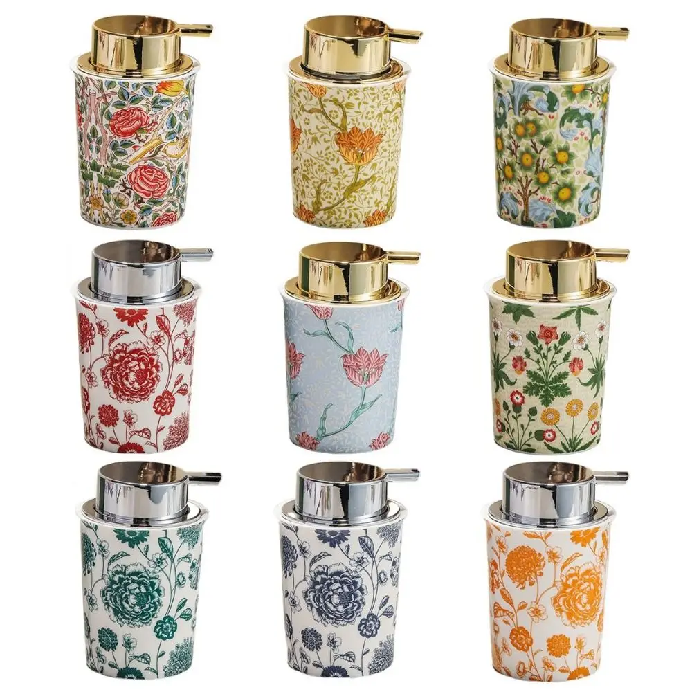 Floral Decorative Ceramic Foam Soap Dispenser Vintage Luxury Liquid Foaming Bottle Delicate 250ml Hand Soap Pump Bottle Hotel
Floral Decorative Ceramic Foam Soap Dispenser Vintage Luxury Liquid Foaming Bottle Delicate 250ml Hand Soap Pump Bottle Hotel