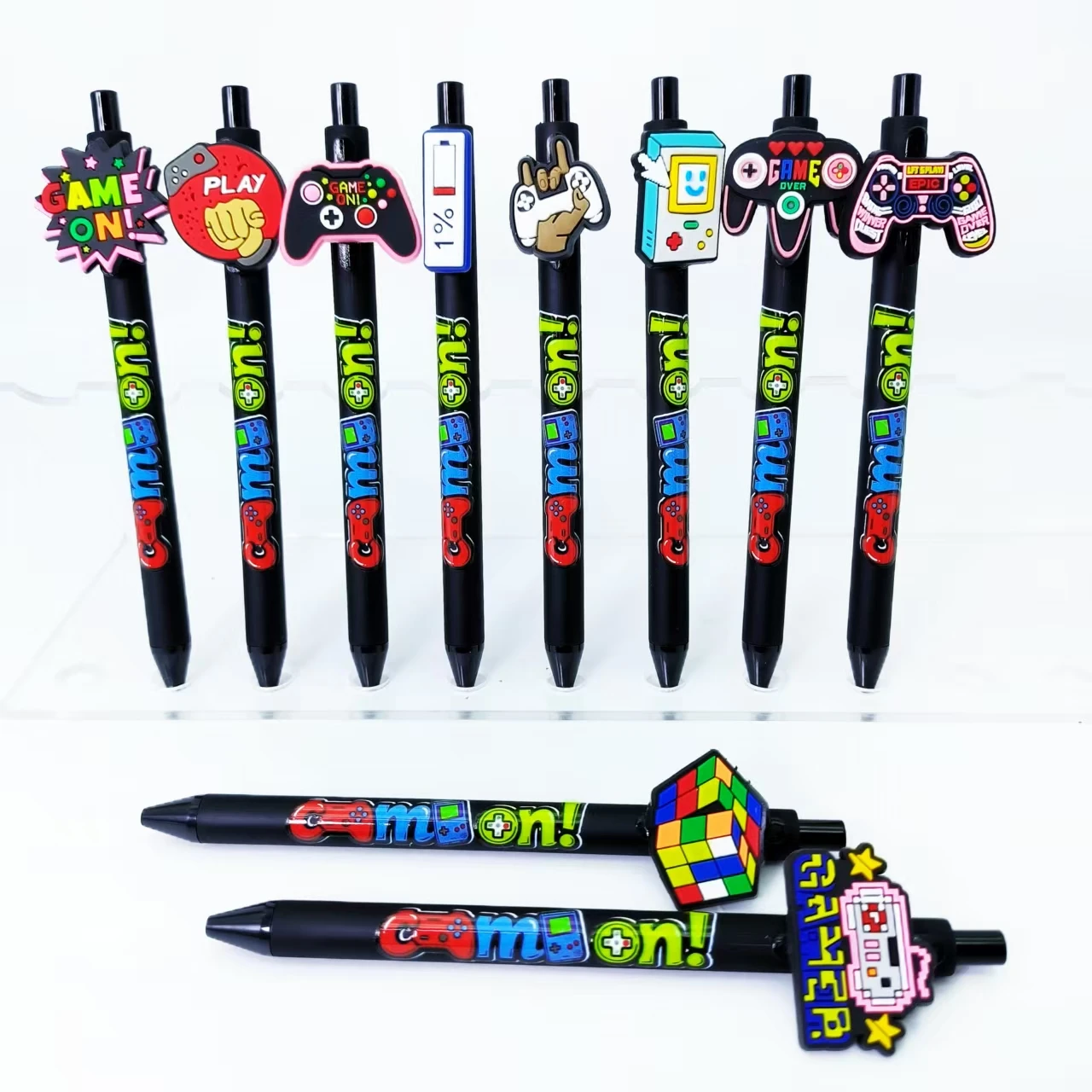 10/20pcs Creative Gaming Pattern Ballpoint Pen Game Console Controller Series Printed Patch Pen Writing Press Neutral Pen
10/20pcs Creative Gaming Pattern Ballpoint Pen Game Console Controller Series Printed Patch Pen Writing Press Neutral Pen