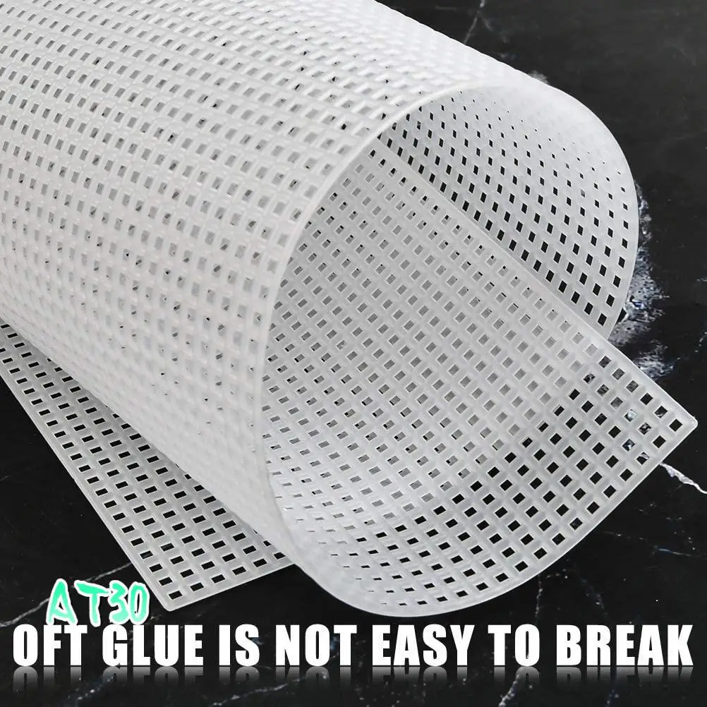 20Pcs Plastic Mesh Canvas Sheets For Embroidery, Acrylic Yarn Crafting, Knit And Crochet Projects (10.2 X 13.2 Inch)-AT30
20Pcs Plastic Mesh Canvas Sheets For Embroidery, Acrylic Yarn Crafting, Knit And Crochet Projects (10.2 X 13.2 Inch)-AT30