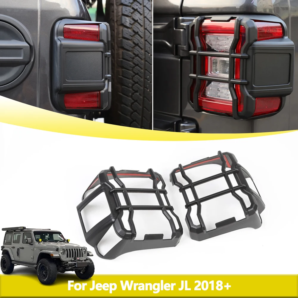Tail Light Guards For Jeep Wrangler JL 2018-2023 Rear LED Taillights Protect Decoration Covers Trim ABS Exterior Accessories
Tail Light Guards For Jeep Wrangler JL 2018-2023 Rear LED Taillights Protect Decoration Covers Trim ABS Exterior Accessories