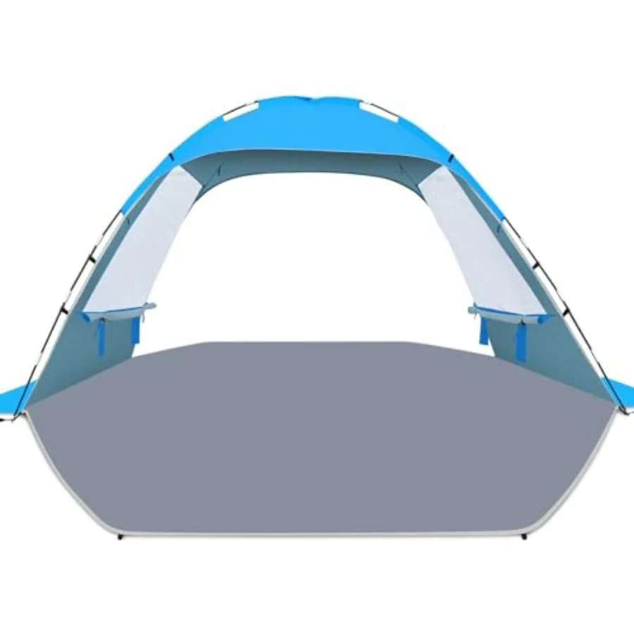 Beach Tent Sun Shelter for 3/4/6/8/10 Person, Polyester Fabric, Navy Blue, UPF 50+ UV Protection, Lightweight Easy Setup
Beach Tent Sun Shelter for 3/4/6/8/10 Person, Polyester Fabric, Navy Blue, UPF 50+ UV Protection, Lightweight Easy Setup