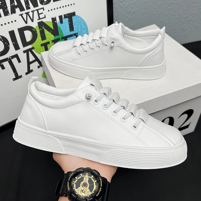 Men's Low-Top Leather Surface Shoes Spring Autumn Season Breathable Comfortable Sports Casual Waterproof Trendy Shoes
Men's Low-Top Leather Surface Shoes Spring Autumn Season Breathable Comfortable Sports Casual Waterproof Trendy Shoes