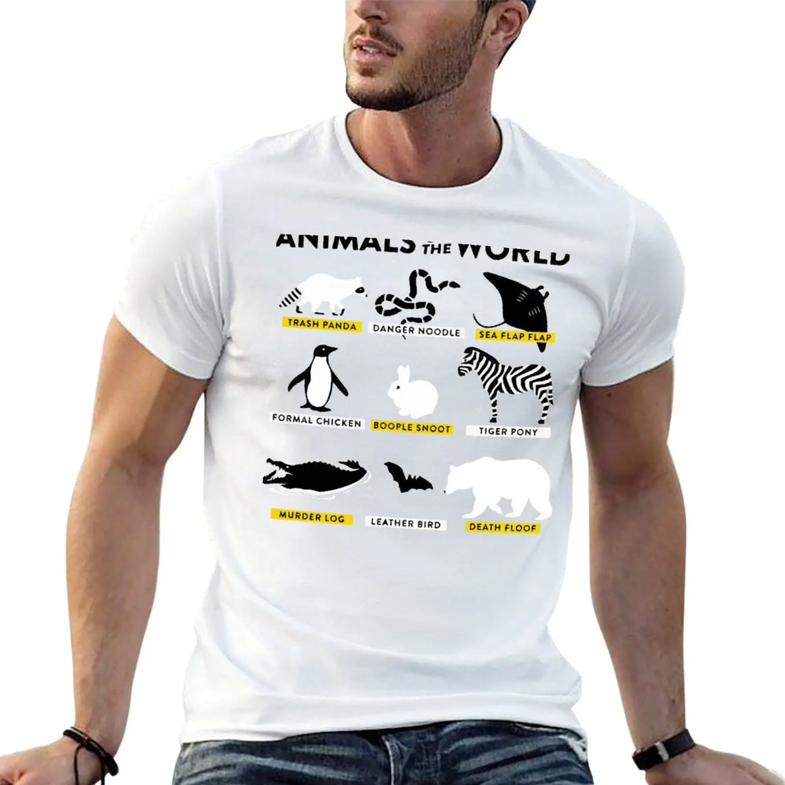 ANIMALS OF THE WORLD T-Shirt t shirt man plain t shirts for man slim fit t shirts for man cotton T-shirt
ANIMALS OF THE WORLD T-Shirt t shirt man plain t shirts for man slim fit t shirts for man cotton T-shirt