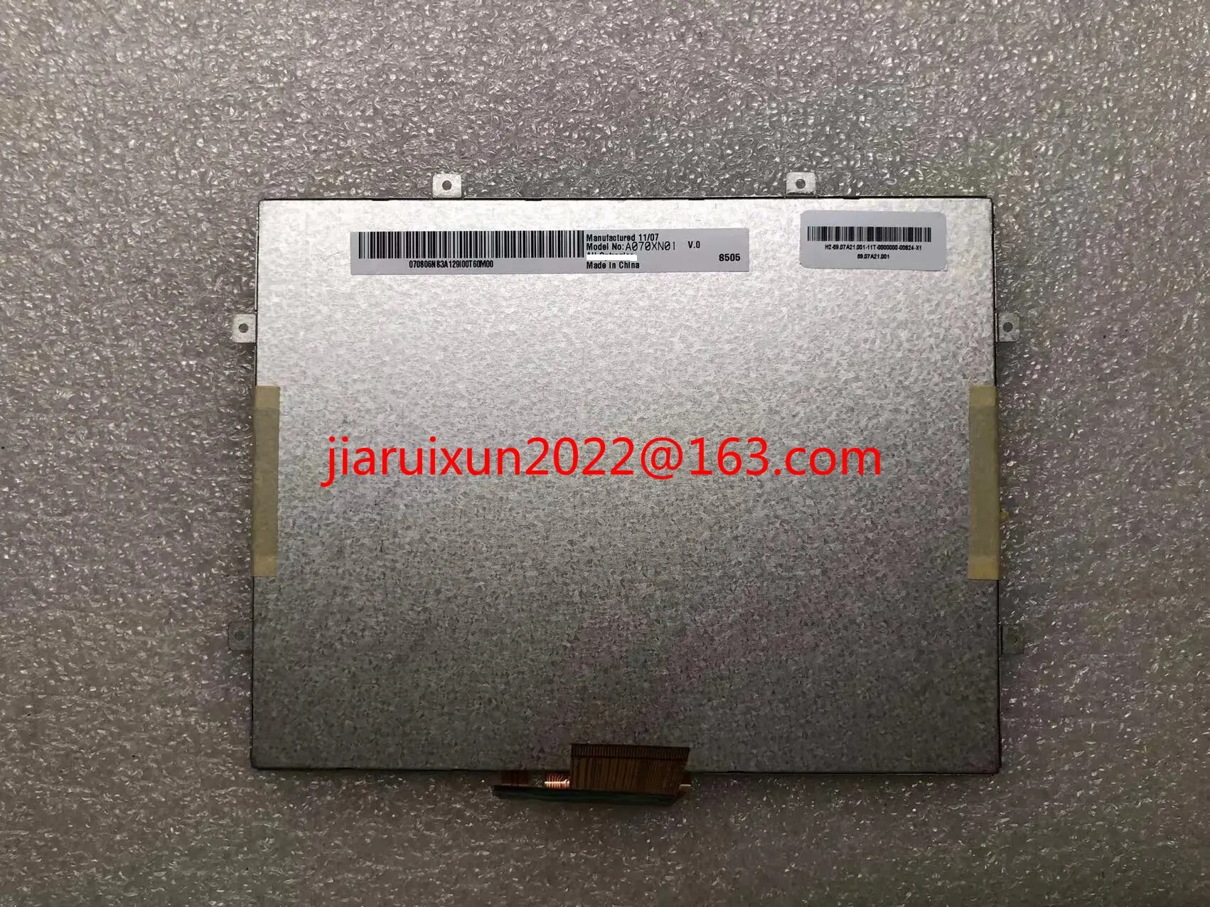 Original 7 inch A+ Grade A070XN01 V0 A070XN01 V.0 TFT LCD DISPLAY Screen Panel for tablet LCD
Original 7 inch A+ Grade A070XN01 V0 A070XN01 V.0 TFT LCD DISPLAY Screen Panel for tablet LCD
