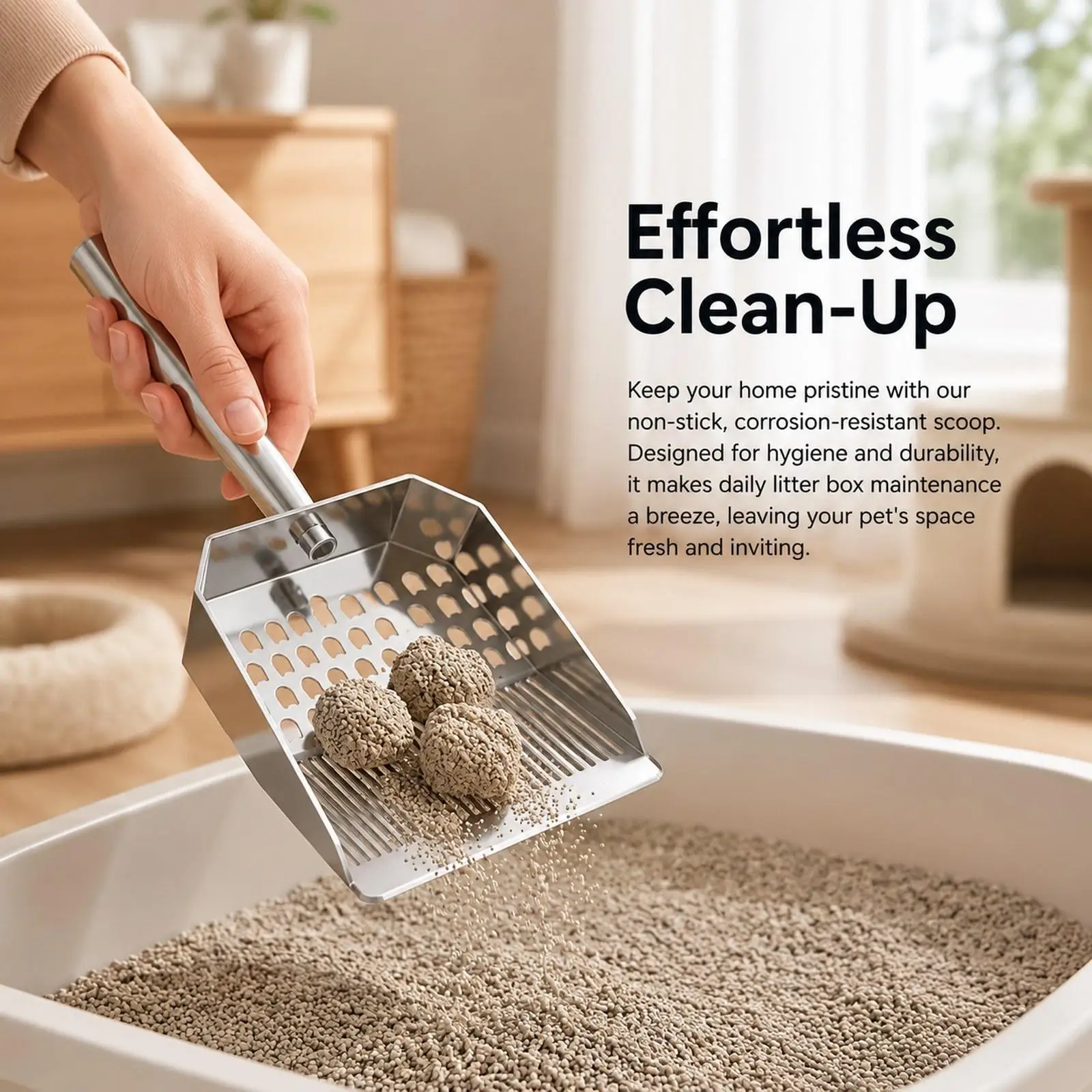 Stainless Steel Sand Scoop Sifter Dipper Ergonomic Beach Spade Shovel for Pet Waste Cleaning and Beach Hunting
Stainless Steel Sand Scoop Sifter Dipper Ergonomic Beach Spade Shovel for Pet Waste Cleaning and Beach Hunting