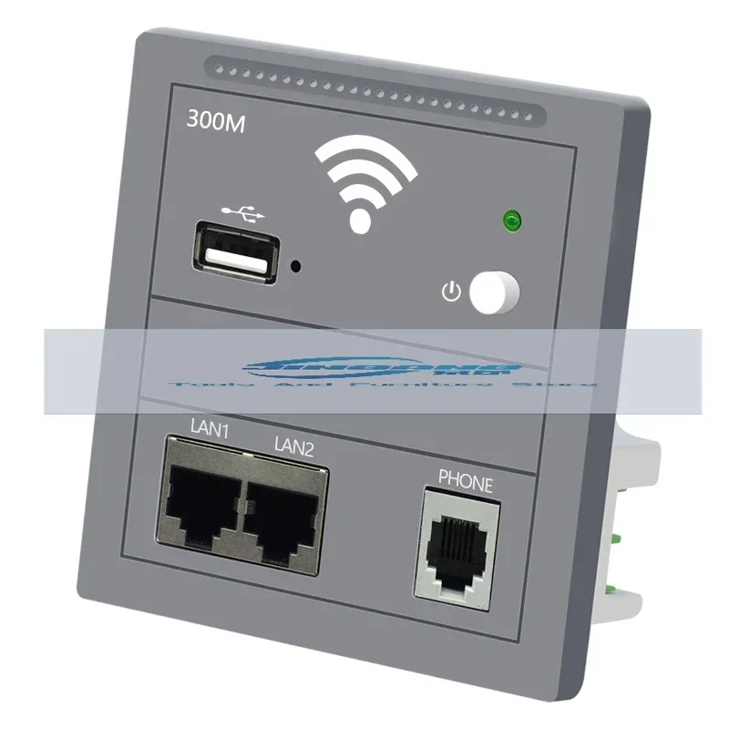Puertos Lan Duales De 300 Мбит/с Con Rj11 Para Telefono Enrutador De Punto De Acceso Inalambrico Europeo Tipo 86 AC100-240V
Puertos Lan Duales De 300 Мбит/с Con Rj11 Para Telefono Enrutador De Punto De Acceso Inalambrico Europeo Tipo 86 AC100-240V