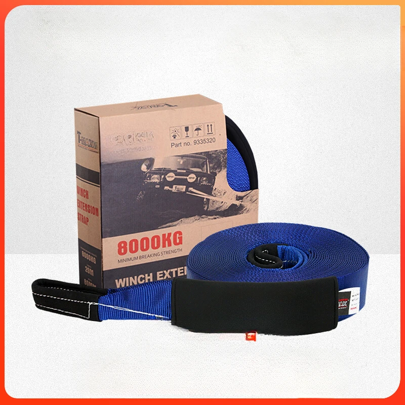 Off-Road Extension Strap Outdoor Self-Rescue and Mutual Rescue Special Rescue Trailer Durable Export 8 Tons Extension Strap 20 M
Off-Road Extension Strap Outdoor Self-Rescue and Mutual Rescue Special Rescue Trailer Durable Export 8 Tons Extension Strap 20 M