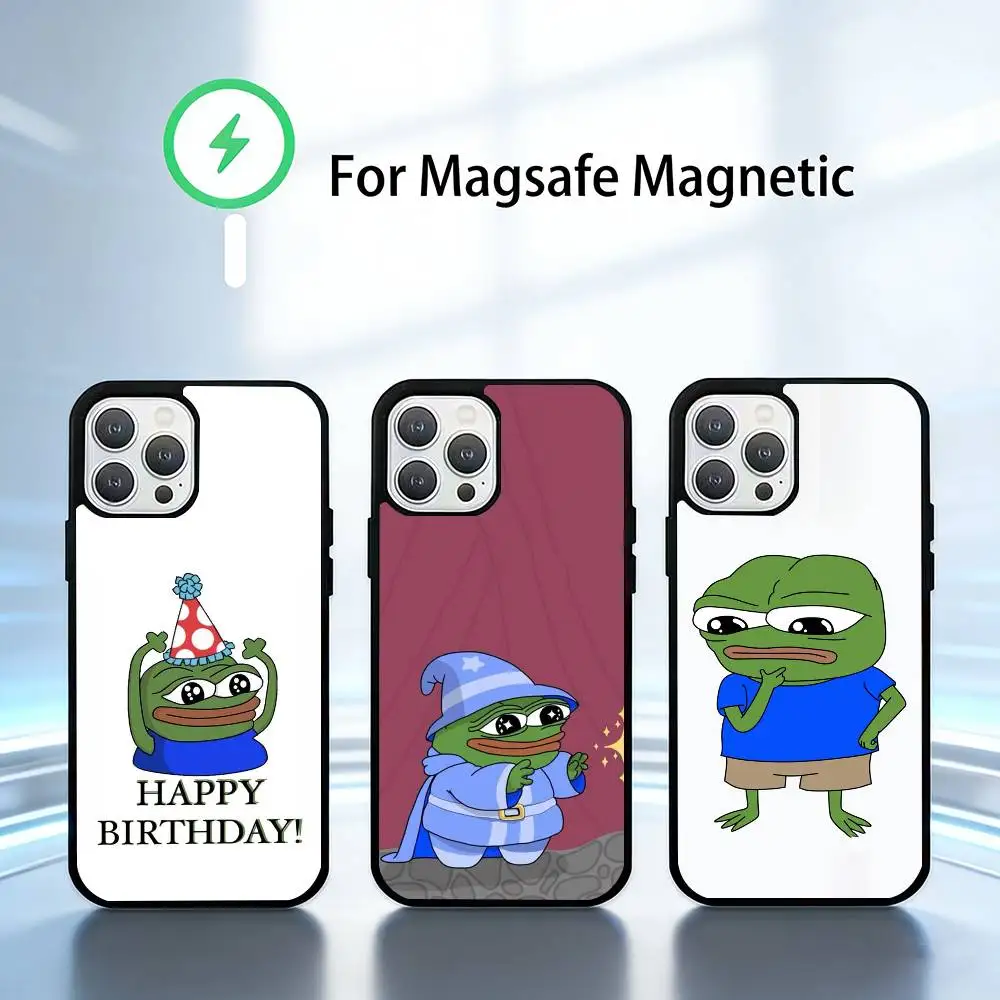 P-Pepe The Funny Frog Phone Case For iPhone 14,16,15,13,17,12,Plus,Pro,Max Magnetic For Magsafe Frosted Cover
P-Pepe The Funny Frog Phone Case For iPhone 14,16,15,13,17,12,Plus,Pro,Max Magnetic For Magsafe Frosted Cover