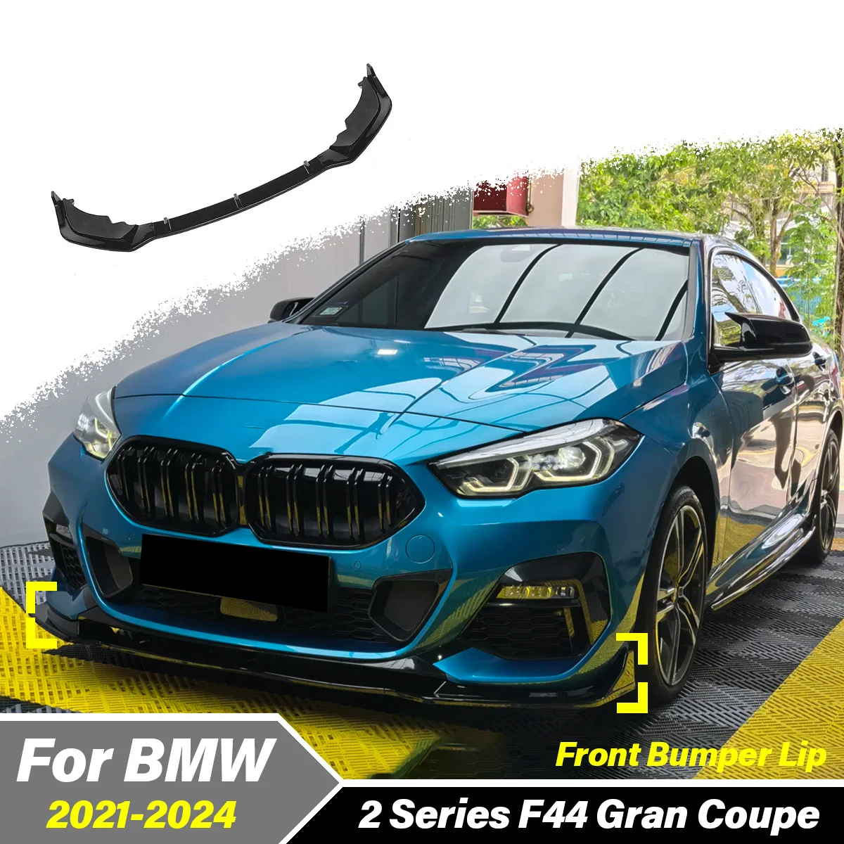 For BMW F44 Gran Coupe 2021 2022 2023 2024 2 Series 225I M235I M240I Car Front Bumper Spoiler Lip Front Fender Decoration Kit
For BMW F44 Gran Coupe 2021 2022 2023 2024 2 Series 225I M235I M240I Car Front Bumper Spoiler Lip Front Fender Decoration Kit