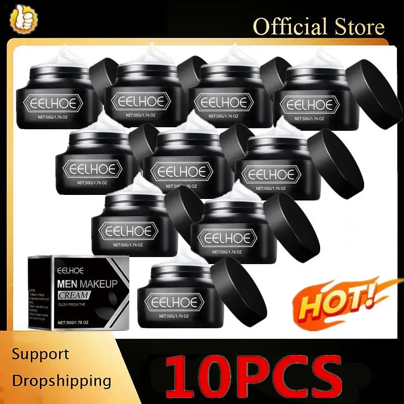 10X Men Makeup Cream Acne Mark Concealer Hydrating Moisturizing Oil Control Shrink Pores Firming Facial Skin Care Cosmetic
10X Men Makeup Cream Acne Mark Concealer Hydrating Moisturizing Oil Control Shrink Pores Firming Facial Skin Care Cosmetic