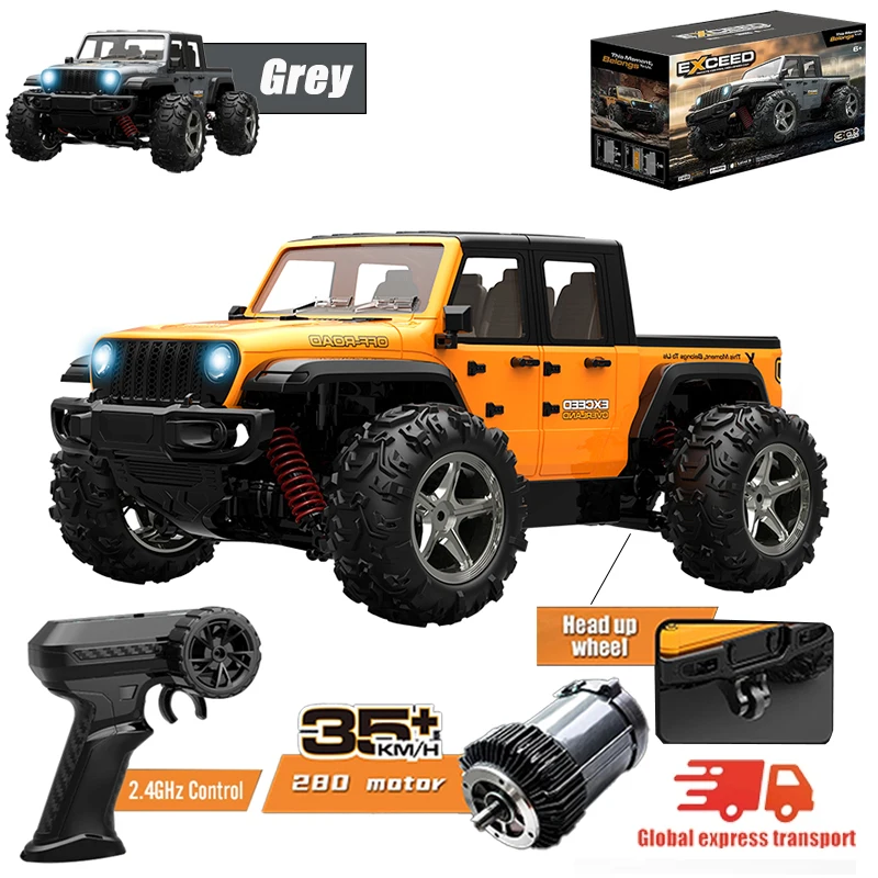 JJRC C8819 1:20 Wrangler Радиоуправляемый автомобиль со светодиодными фонарями Полномасштабное моделирование Профессиональный 4WD 2,4G Пикап с дистанционным управлением RC Грузовик Игрушки
JJRC C8819 1:20 Wrangler Радиоуправляемый автомобиль со светодиодными фонарями Полномасштабное моделирование Профессиональный 4WD 2,4G Пикап с дистанционным управлением RC Грузовик Игрушки