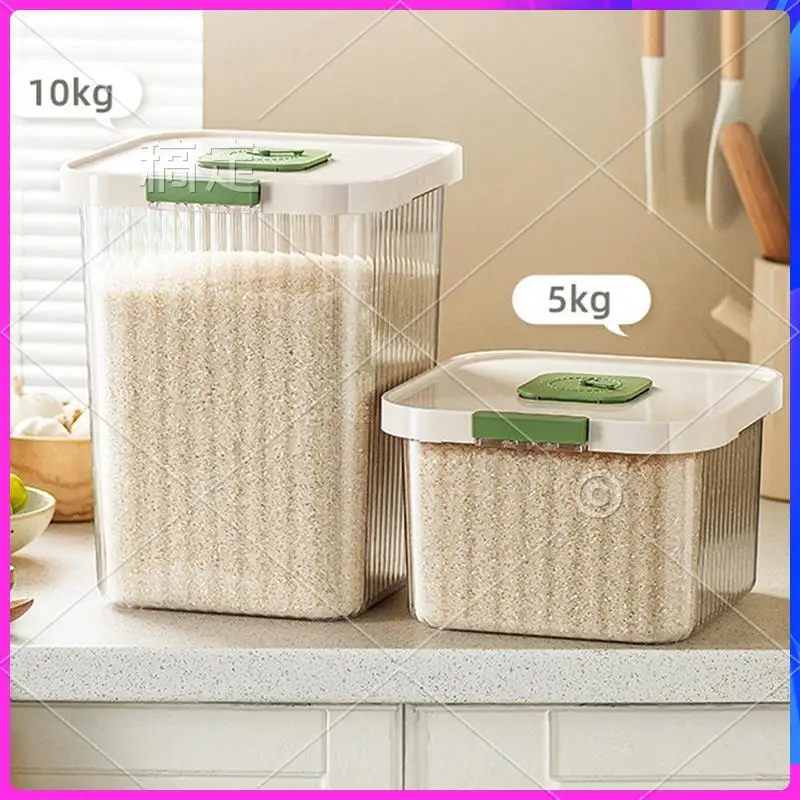 NEW-Moisture Proof Insect Proof Rice Box Grain Sealed Jar Kitchen Container Bucket Storage Pet Food Box With Lid
NEW-Moisture Proof Insect Proof Rice Box Grain Sealed Jar Kitchen Container Bucket Storage Pet Food Box With Lid