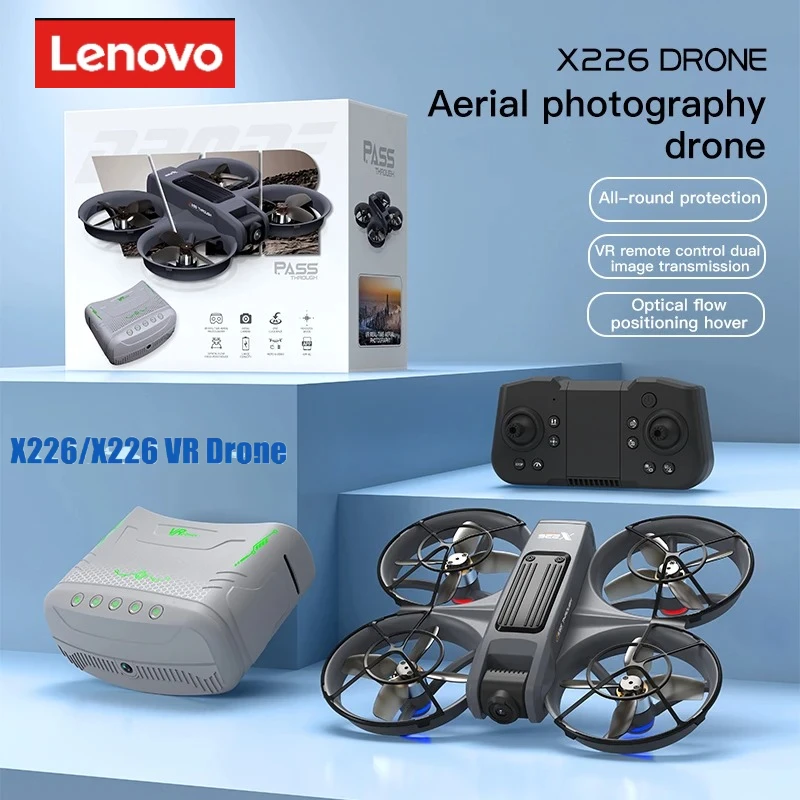 Мини-дрон Lenovo X226/X226VR 4K, профессиональный радиоуправляемый квадрокоптер с экраном, игрушка-самолет на пульте управления
Мини-дрон Lenovo X226/X226VR 4K, профессиональный радиоуправляемый квадрокоптер с экраном, игрушка-самолет на пульте управления