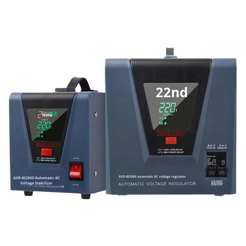 Fully Automatic 220V AC Voltage Regulator High Power Sports Entertainment Power Supply for Household Industrial Use
Fully Automatic 220V AC Voltage Regulator High Power Sports Entertainment Power Supply for Household Industrial Use
