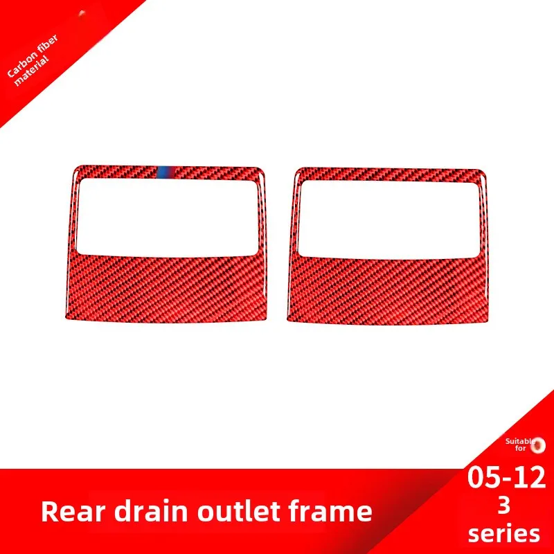 Suitable for Bmw05-12Old Style3Series Red Carbon Fiber Interior Rear Air Outlets Decorative StickerE90E92Modification
Suitable for Bmw05-12Old Style3Series Red Carbon Fiber Interior Rear Air Outlets Decorative StickerE90E92Modification
