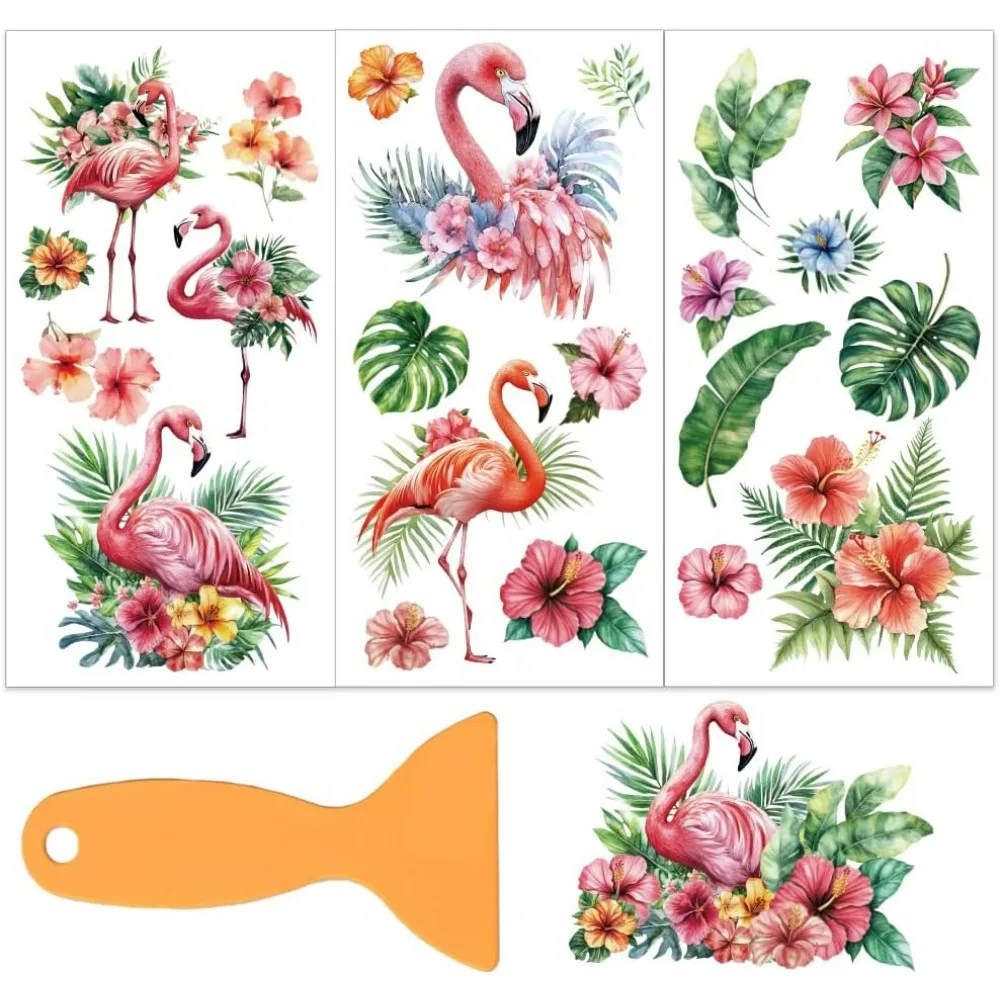 3 шт./компл. переводные наклейки с фламинго для натирания наклейки с 1 шт. скребком для деревянной мебели, украшения дома
3 шт./компл. переводные наклейки с фламинго для натирания наклейки с 1 шт. скребком для деревянной мебели, украшения дома