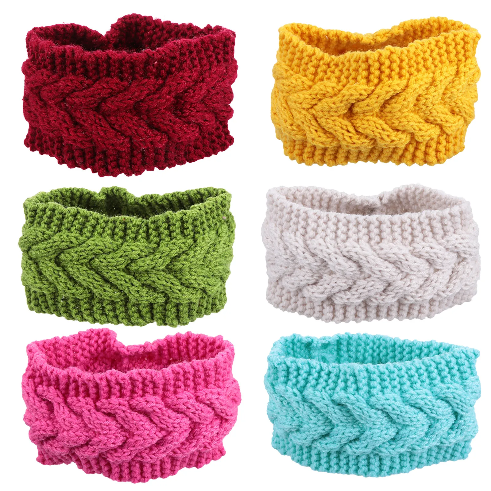 Набор из 6 вязаных зимних повязок на голову: эластичные, мягкие, согревающие уши, для использования на улице
Набор из 6 вязаных зимних повязок на голову: эластичные, мягкие, согревающие уши, для использования на улице