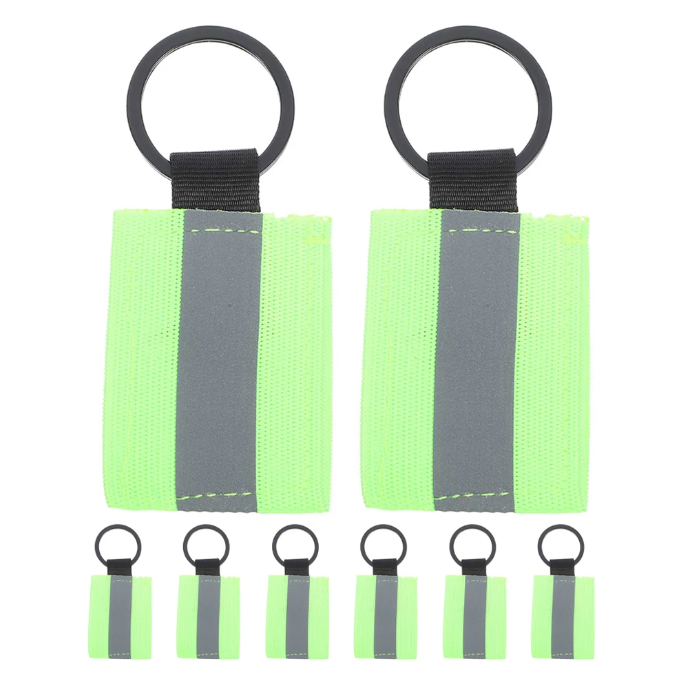 8pcs Reflective Label Double Sided Safety Keychain For Sturdy Warning Keychain Enhanced Visibility Bag Charm Pendant For
8pcs Reflective Label Double Sided Safety Keychain For Sturdy Warning Keychain Enhanced Visibility Bag Charm Pendant For