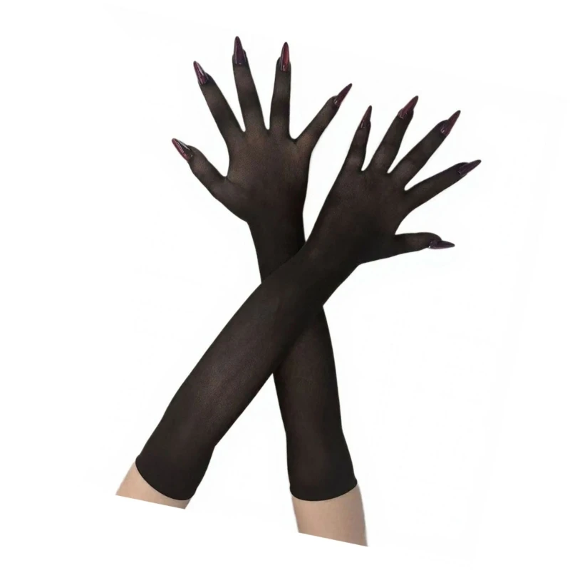 DXAE Gothic Halloween Fingernails Gloves for Costume Parties and Trick or Treating
DXAE Gothic Halloween Fingernails Gloves for Costume Parties and Trick or Treating
