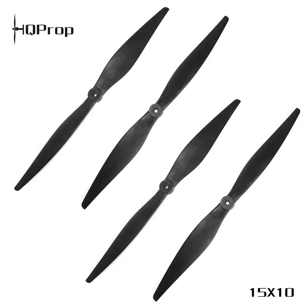 HQProp 15X10 1510 CCW CW Black-Glass Fiber Reinforced Nylon Propeller 15 Inch for RC MacroQuad FPV Racing Drone DIY Parts
HQProp 15X10 1510 CCW CW Black-Glass Fiber Reinforced Nylon Propeller 15 Inch for RC MacroQuad FPV Racing Drone DIY Parts
