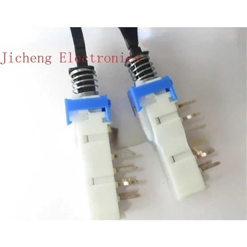 10PCS Japan Series Key Switch Double-row 12-pin Lockable Self-locking Length 54MM Black
10PCS Japan Series Key Switch Double-row 12-pin Lockable Self-locking Length 54MM Black