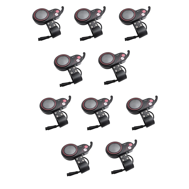 10X QS-S4 48V-60V Thumb Throttle LCD Display Meter For Zero 8 9 10 8X 10X Electric Scooter 6PIN Display Accessories
10X QS-S4 48V-60V Thumb Throttle LCD Display Meter For Zero 8 9 10 8X 10X Electric Scooter 6PIN Display Accessories