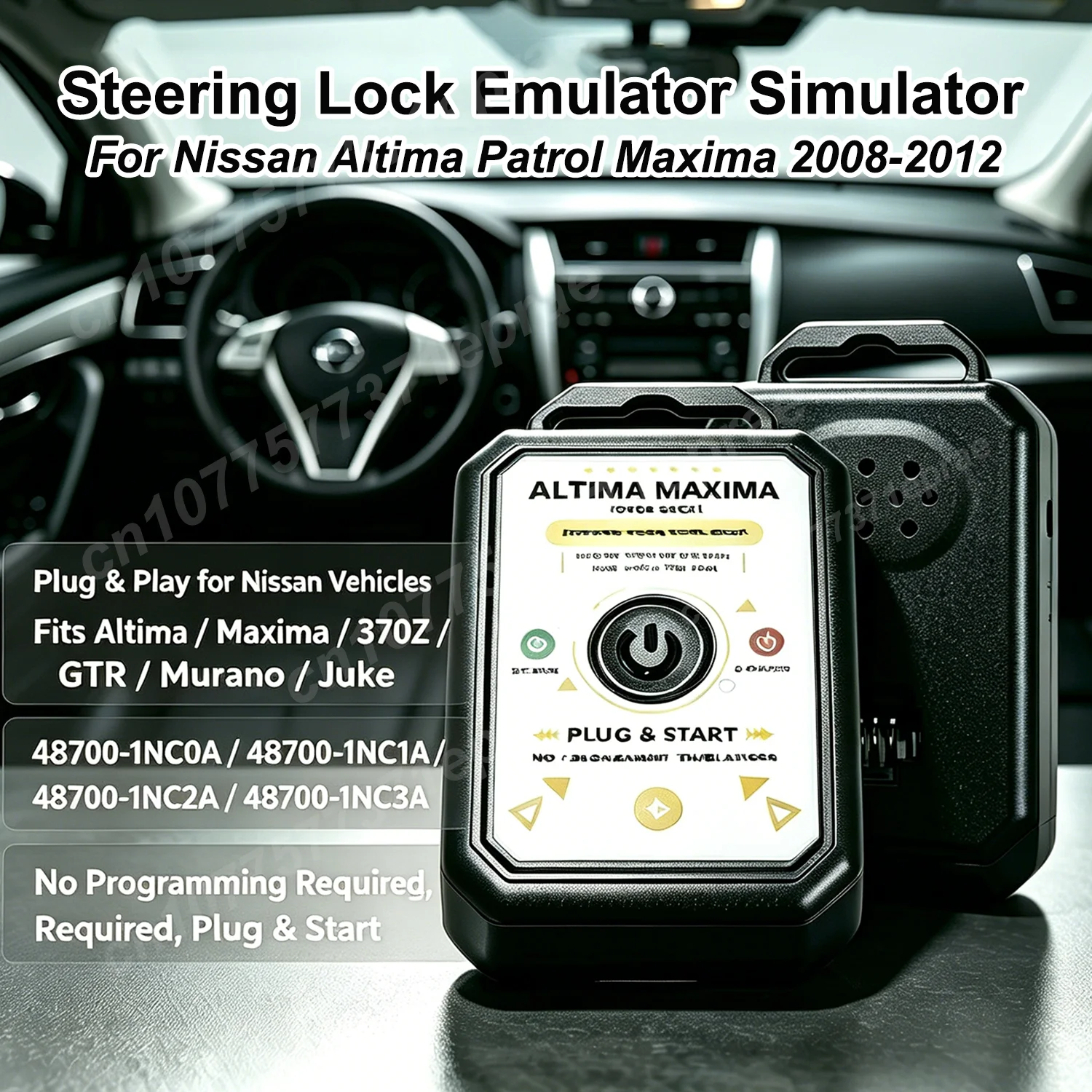 For Nissan Altima Maxima 2008-2012 ELV ESL Steering Lock Emulator for Patrol Murano Micra Juke Emulator
For Nissan Altima Maxima 2008-2012 ELV ESL Steering Lock Emulator for Patrol Murano Micra Juke Emulator