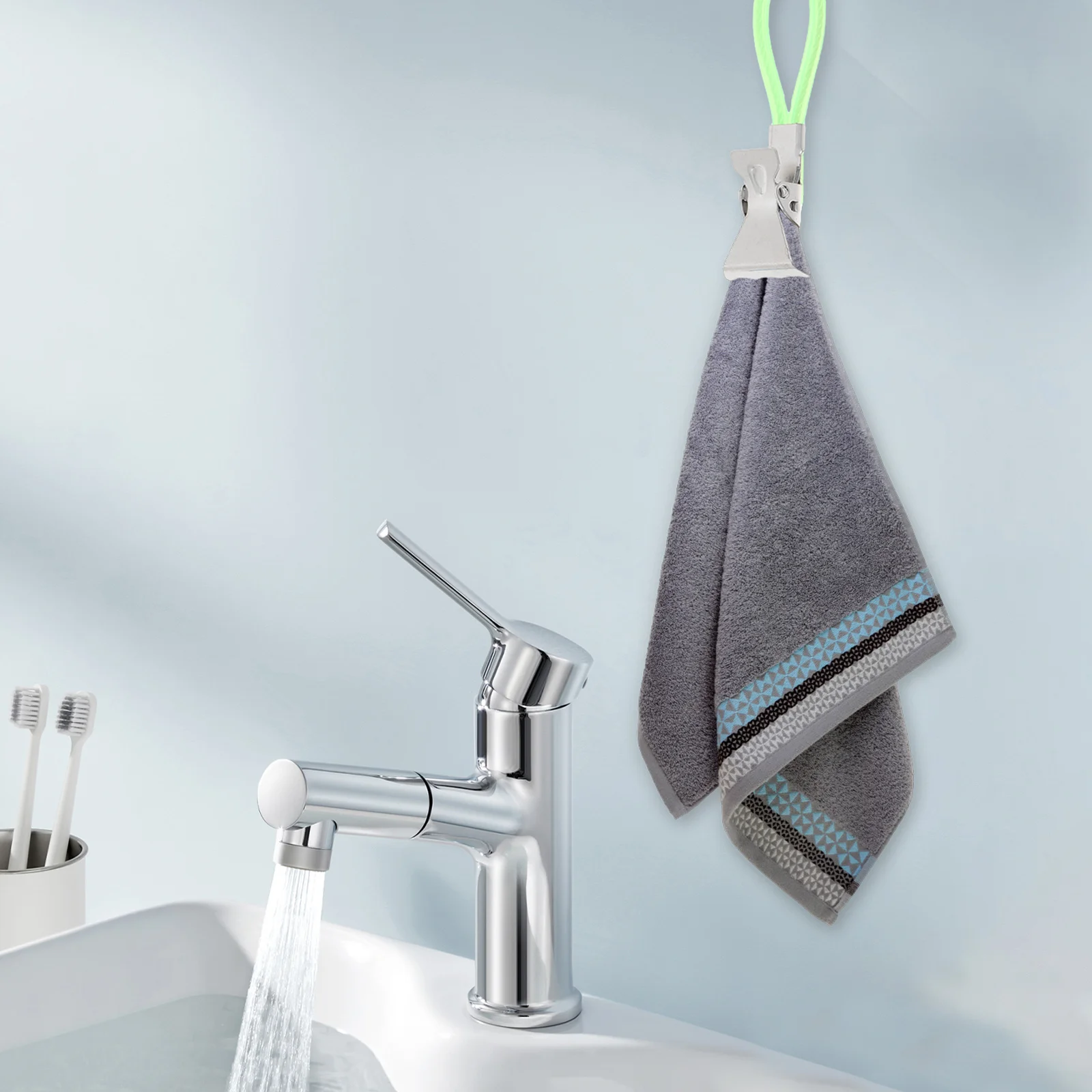 10pcs Towel Clips Metal Multifunctional Hanging Rope Secure Grip For Bathroom Kitchen Beach Towels Cloth Storage Clips Small
10pcs Towel Clips Metal Multifunctional Hanging Rope Secure Grip For Bathroom Kitchen Beach Towels Cloth Storage Clips Small