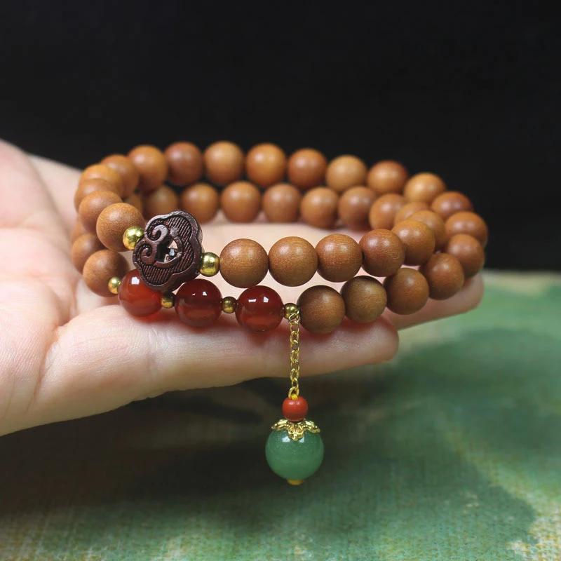 Barbie Sandalwood DIY Auspicious Lock Double Circle Bracelet, Unisex Cultural Craft Ornament
Barbie Sandalwood DIY Auspicious Lock Double Circle Bracelet, Unisex Cultural Craft Ornament