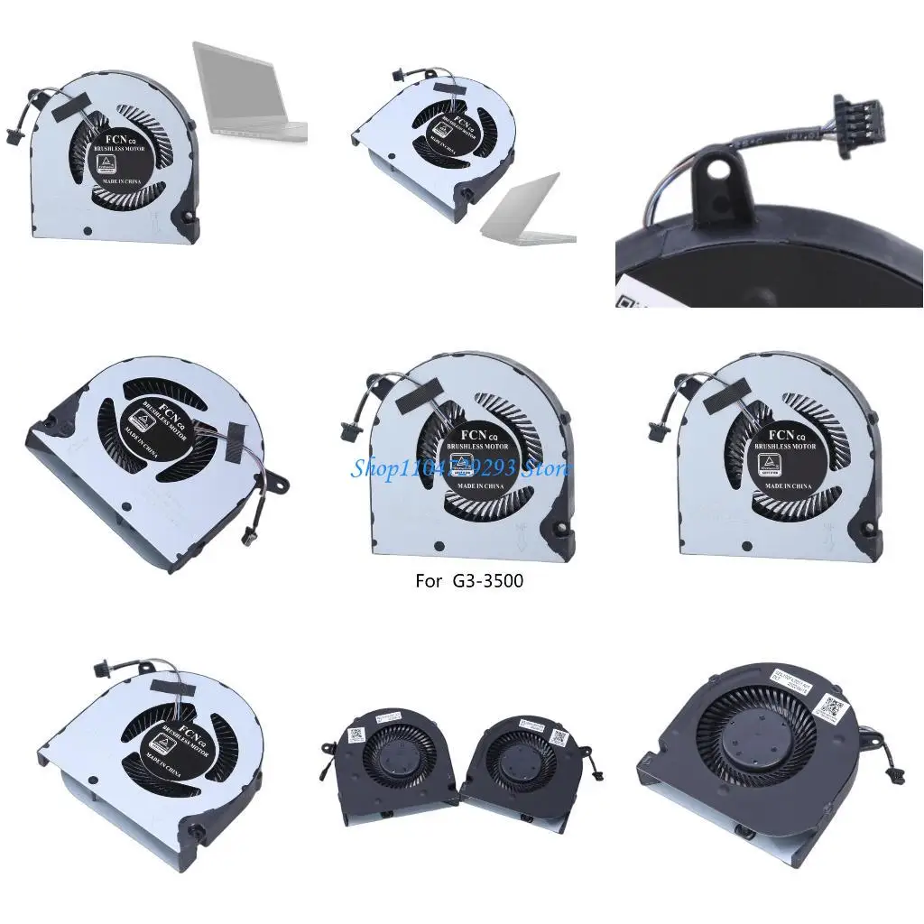 Y2GD CPU Coolers Fan GPU Radiators Replacement for G3 3500 Laptops
Y2GD CPU Coolers Fan GPU Radiators Replacement for G3 3500 Laptops