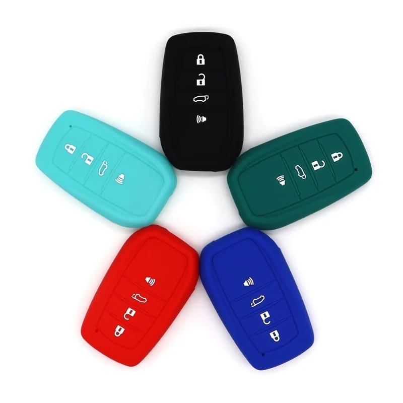 Silicone Car Key Case for Toyota Prado PREVIA Land Cruiser Alphard Tacoma - Protective Key Pouch, Automotive Decor Accessories
Silicone Car Key Case for Toyota Prado PREVIA Land Cruiser Alphard Tacoma - Protective Key Pouch, Automotive Decor Accessories