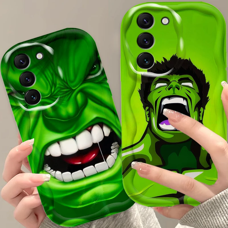 Marvel Avengers Cartoon Hulk For Samsung S24 S23 S21 S20 Ultra Plus FE A73 A72 A71 A51 A31 A05S A05 A04 5G Wave Oil Soft
Marvel Avengers Cartoon Hulk For Samsung S24 S23 S21 S20 Ultra Plus FE A73 A72 A71 A51 A31 A05S A05 A04 5G Wave Oil Soft