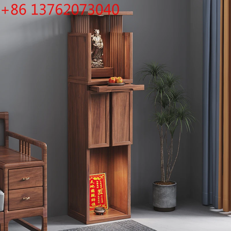 Chinese-style Standing Living Room Cabinets Home Offering Double-layer Living Room Cabinets Solid Wood Altar Furniture
Chinese-style Standing Living Room Cabinets Home Offering Double-layer Living Room Cabinets Solid Wood Altar Furniture