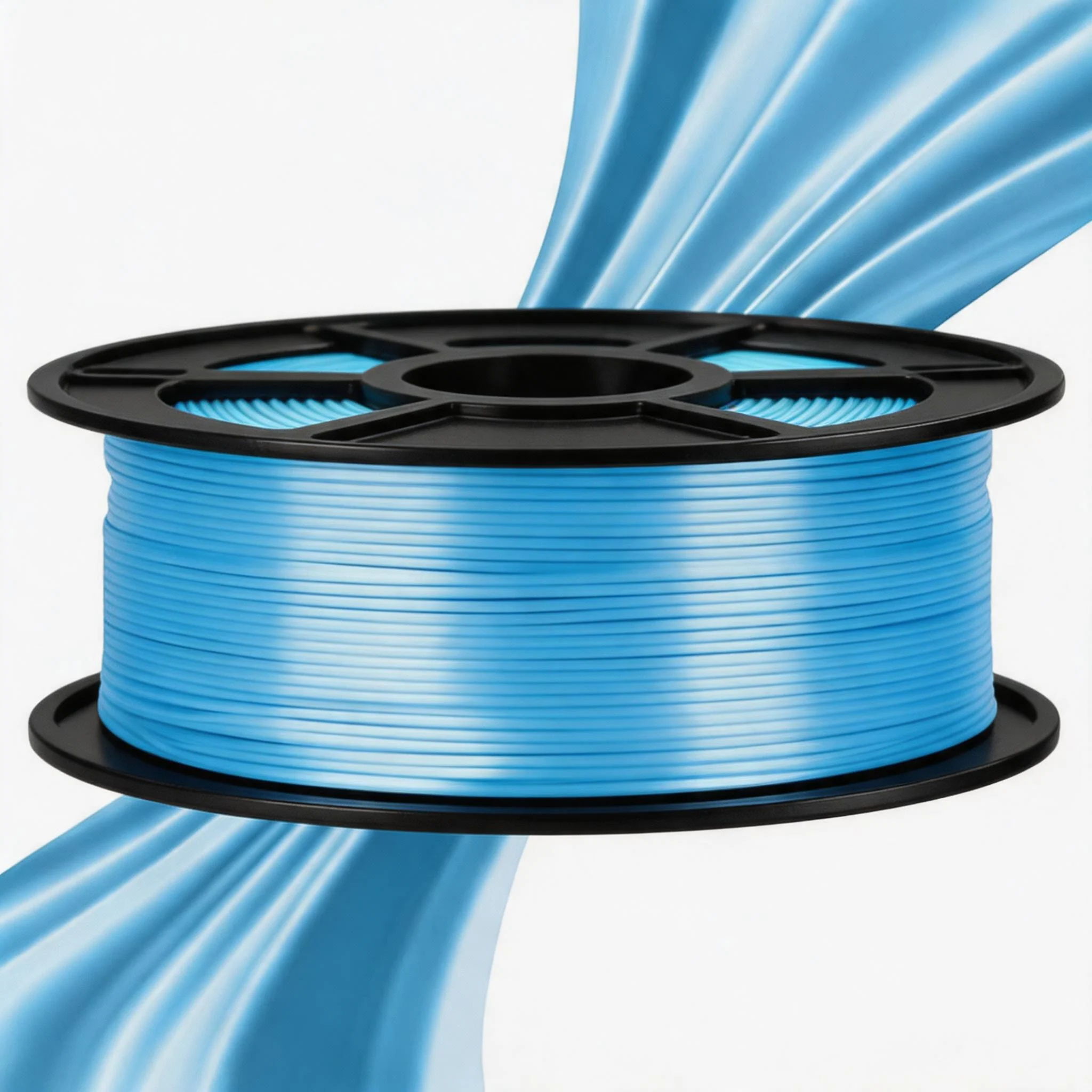 Silk Blue PLA Filament 1.75mm 3D Printer Filament with Shiny Surface, Shiny PLA Silk Filament 250g Spool 3D Printing Filament.
Silk Blue PLA Filament 1.75mm 3D Printer Filament with Shiny Surface, Shiny PLA Silk Filament 250g Spool 3D Printing Filament.