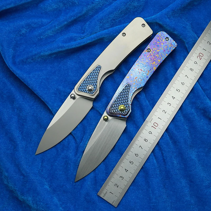 LEMIFSHE RattleSnake titanium handle m390 blade folding knife pocket survival EDC tool camping hunting outdoor practical knife
LEMIFSHE RattleSnake titanium handle m390 blade folding knife pocket survival EDC tool camping hunting outdoor practical knife
