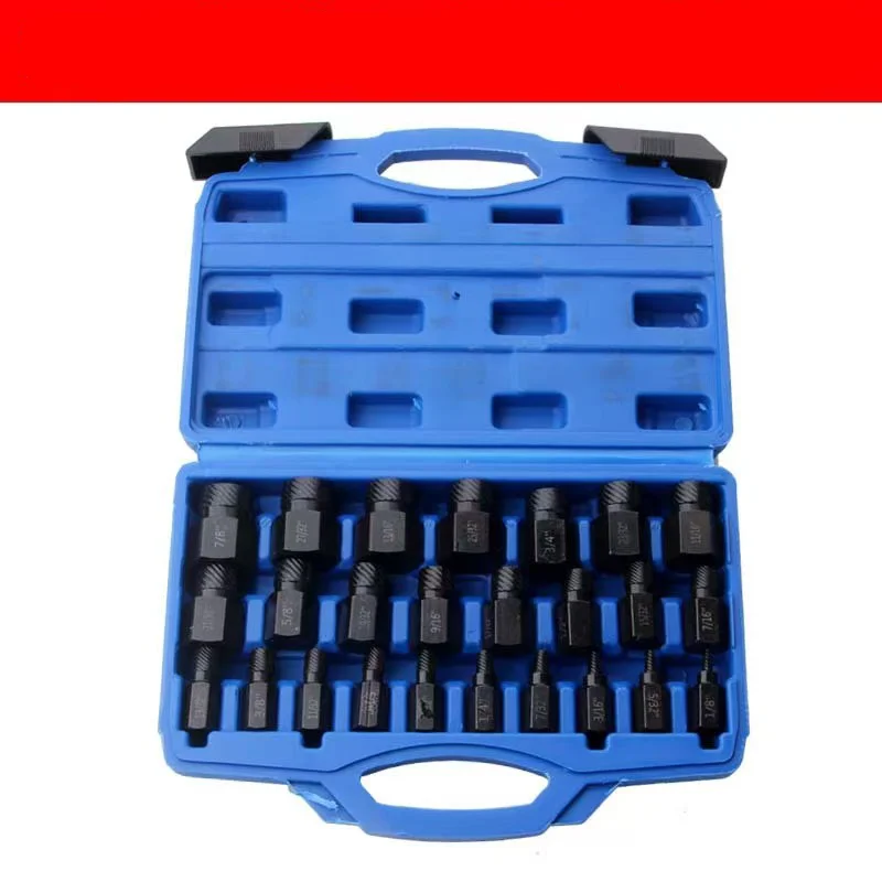 Screw Extractor Set Hex Head Multi-Spline Easy Out Bolt Extractor Set, EZ Out Rounded Screw Remover