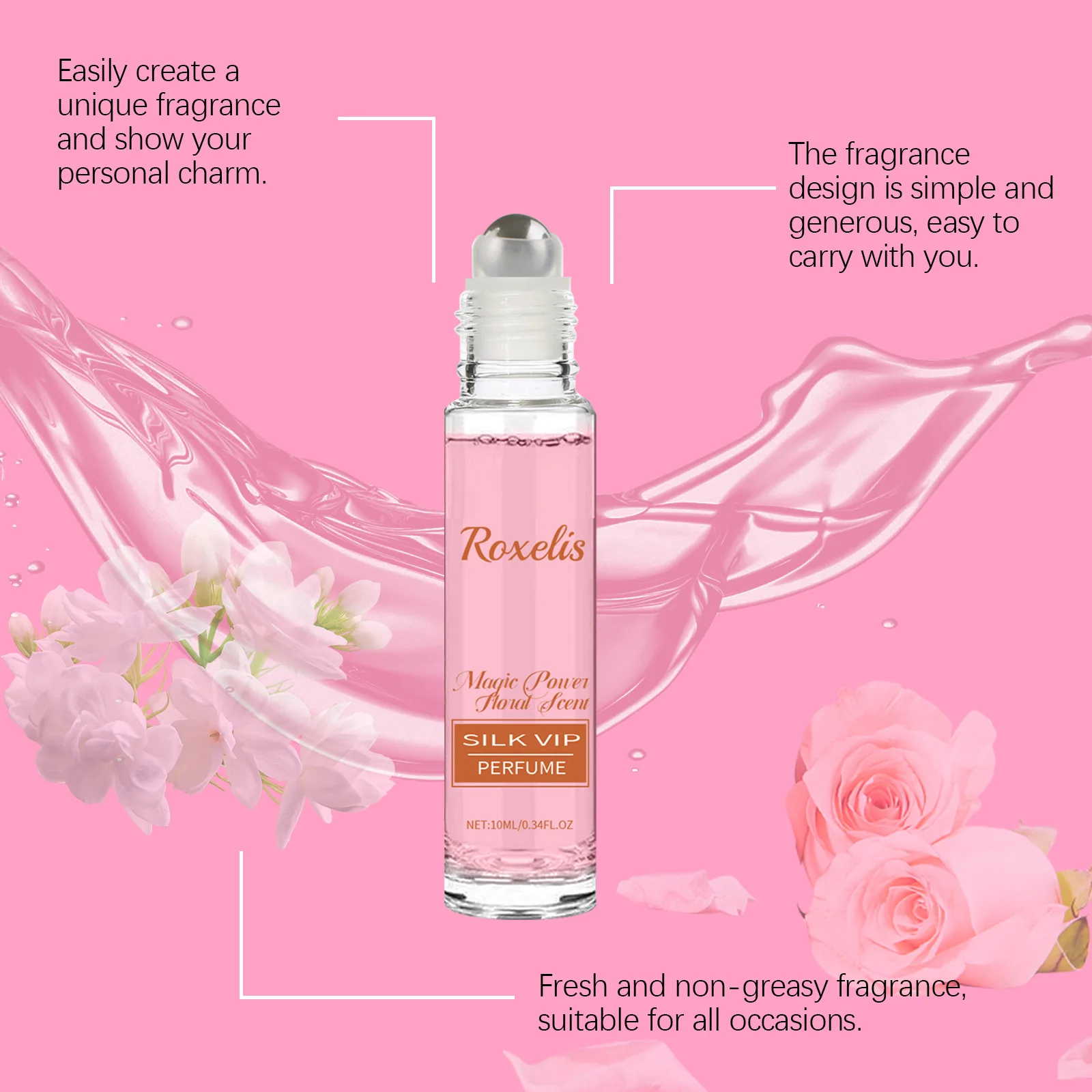 Charming Floral Perfume Sexy Beauty Unique Attractive Durable Flavor Fresh No Greasy Any Occasion Women Flower Fragrance Perfume
Charming Floral Perfume Sexy Beauty Unique Attractive Durable Flavor Fresh No Greasy Any Occasion Women Flower Fragrance Perfume