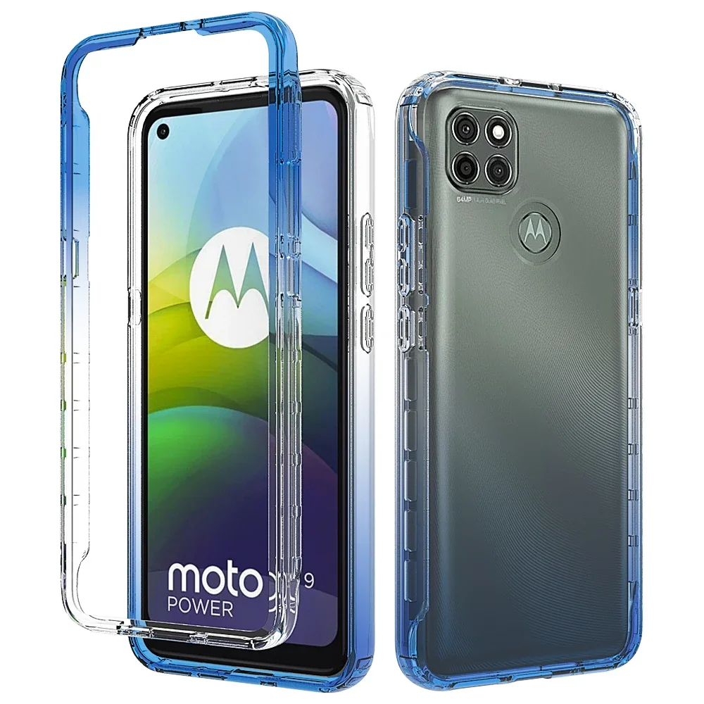 Candy Color Phone Case for Motorola Moto G9 Power Funda Capa Transparent Shockproof Protection Shell 2IN1 Dual Layer Back Cover
Candy Color Phone Case for Motorola Moto G9 Power Funda Capa Transparent Shockproof Protection Shell 2IN1 Dual Layer Back Cover